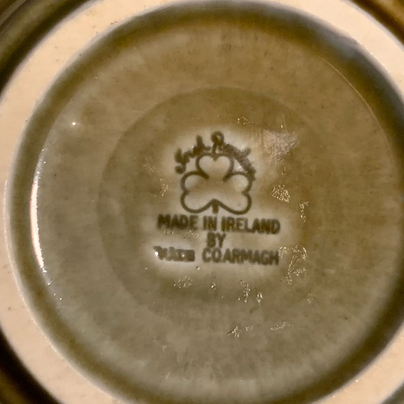 Irish Porcelain Dish with Stag with Antlers Design by Wade Coarmagh - Picture 3 of 4